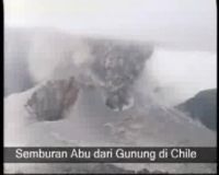 Gunung Api di Chile Meletus