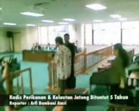 Kadis Perikanan dan Kelautan Jateng Dituntut 5 Tahun