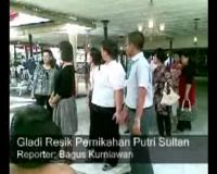Gladi Resik Pernikahan Putri Sultan
