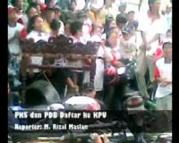 PKS dan PDB Daftar ke KPU