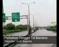 Perbaikan Tanggul Tol Bandara 
