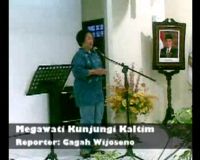 Megawati Kunjungi Kaltim