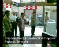 Pameran Produk Elektronik di Depperin