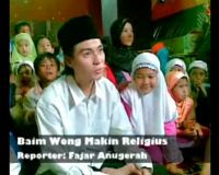 Baim Wong Makin Religius