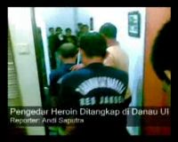 Pengedar Heroin Dibekuk di UI