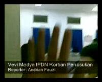 Vevi, Madya IPDN Korban Penusukan