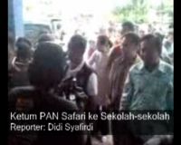 Ketum PAN Safari ke Sekolah-sekolah