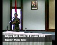 Sofyan Djalil Lantik 28 Pejabat BUMN