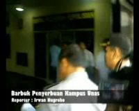 Barbuk Penyerbuan Kampus Unas 