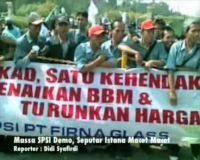 Massa SPSI Demo, Seputar Istana Macet