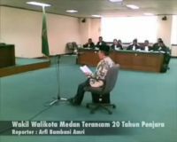 Wakil Walikota Medan Terancam 20 Tahun Penjara