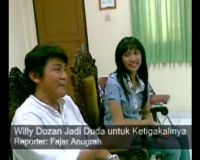 Willy Dozan Jadi Duda untuk Ketigakalinya