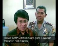 Siswa SMP Ditahan Gara-gara Tawuran