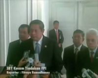 SBY Kecam Tindakan FPI 