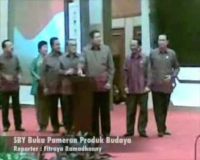 SBY Buka Pameran Produk Budaya