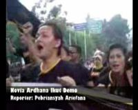 Novia Ardhana Ikut Demo