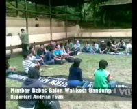 Mimbar Bebas Balon Walikota Bandung