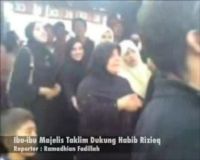Ibu-ibu Majelis Taklim Dukung Habib Rizieq