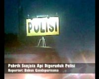 Pabrik Senjata Api Digeruduk Polisi