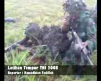 Latihan Tempur TNI 2008