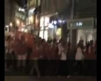 Pesta Fans Turki di Basel