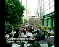 Aksi Damai Karyawan BCA 