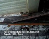 Pasar Pulogadung Pasca Kebakaran