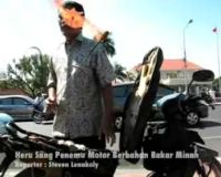Heru Sang Penemu Motor Berbahan Bakar Minah