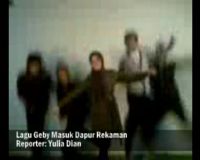 Lagu Geby Masuk Dapur Rekaman