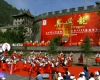 Naga Olimpiade di Tembok Cina