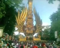 Ngaben Terbesar di Bali