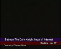 Batman The Dark Knight Ilegal Marak di Internet