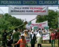 Purnawirawan TNI AU Demo di Cilangkap