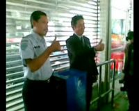 Air Minum Gratis di Halte TransJ