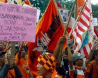 The Jakmania Demo Polda Metro Jaya