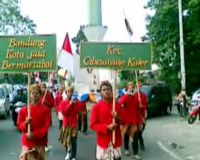 Konvoi di Penutupan Helarfest Bandung