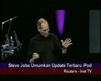 Steve Jobs Umumkan Update Terbaru iPod