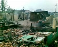 Puing-puing Pasca Kebakaran di Rawamangun