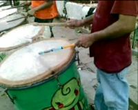 Penjual Bedug di Tanah Abang