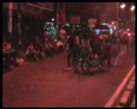 Suasana Takbiran di Jalan Tambak 