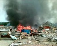 Ratusan Gubuk Liar Taman BMW Digusur