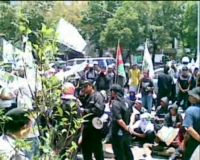 Massa Habib Rizieq Datangi PN Jakpus