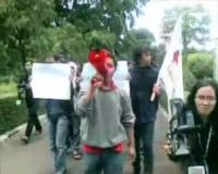 Aksi Menolak Kedatangan Dubes AS