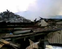 Kawasan Pasar Burung Jatinegara Terbakar