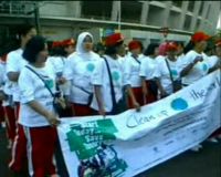 Clean up The World di Senayan