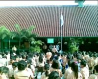 Doa Murid SDN 01 Menteng untuk Obama