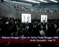 Ratusan Blogger Tanah Air Serbu Pesta Blogger 2008