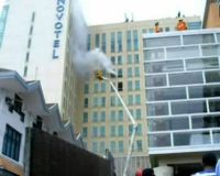 Novotel Bandung Terbakar