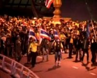 Aksi Menentang PM Thailand