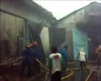 Pabrik Krupuk Milik anggota DPRD Terbakar